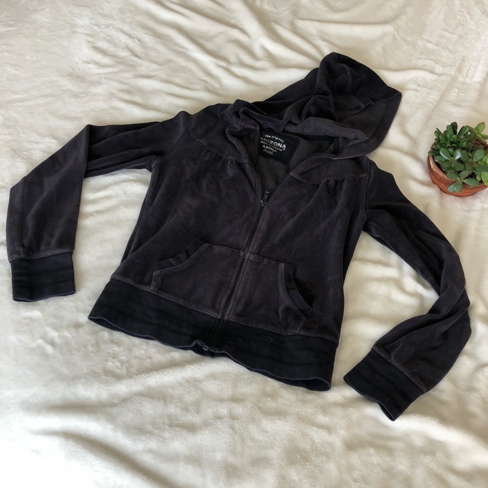 💜Arizona Velvet Zip Up